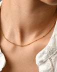 Lara Chain Necklace | Gold
