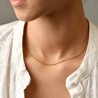 Lara Chain Necklace | Gold