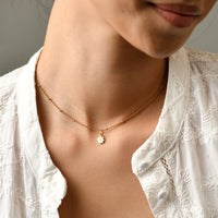 Lara Chain Necklace | Gold