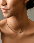 Lea Chain Necklace | Silver