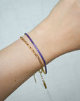 Laura Tennis Bracelet | Azure