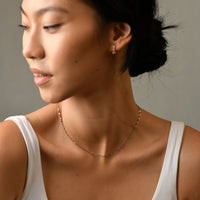 Lina Sparkles Necklace | Silver