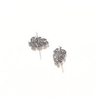 Daun Monstera Stud | Silver