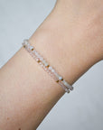 Tasha Bracelet | Sheer Pink