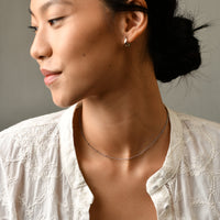 Lara Chain Necklace | Silver