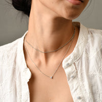Lara Chain Necklace | Silver