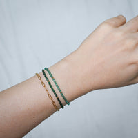 Tasha Bracelet | Dark Emerald
