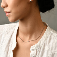 Philippa Chain Necklace | Silver
