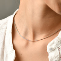 Philippa Chain Necklace | Silver