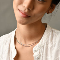 Philippa Chain Necklace | Silver