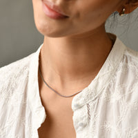 Mandy Chain Necklace | Silver