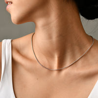 Mandy Chain Necklace | Silver