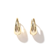 Olivia Saddle Hoop | Gold