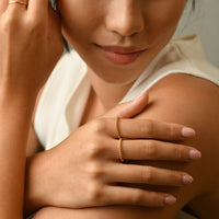 Allison Beaded Ring | Gold