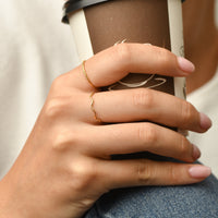 Becca Dainty Ring | Gold
