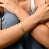Devon Colortura Cuff Bangle | Gold