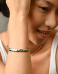 Devon Colortura Cuff Bangle | Silver