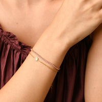 Lily Dainty Bracelet | Gold