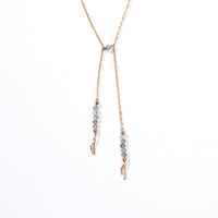 Surena Bow-Tie Lariat Necklace | Iolite
