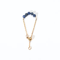 Jovie Adjustable Ring | Lapis Lazuli