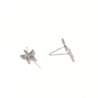 Peach Starfish Stud | Silver