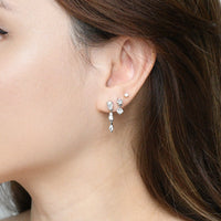 Rumi Dangle | Silver