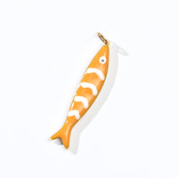 It's A Sardine Life Charm | Tangerine