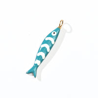 It's A Sardine Life Charm | Teal
