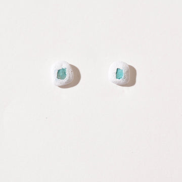 From The Earth Amazonite Stud 1