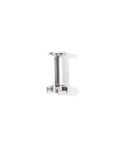 Meadow Flower Flatback Earring | Clear Silver