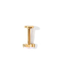 Gemini Flatback Earring | Opalite Gold