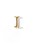 Sweet Orkid Flatback Earring | Opalite Gold