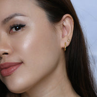 Zera Hoops | Gold