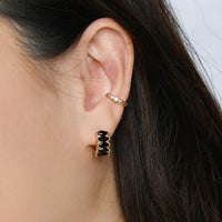 Jada Hoops | Onyx Gold
