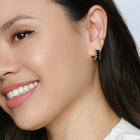 Jada Hoops | Onyx Gold