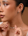 Morse Code Necklace | Silver
