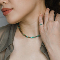 Jovie Adjustable Ring | Amazonite