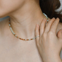 Jovie Adjustable Ring | Amazonite (light)