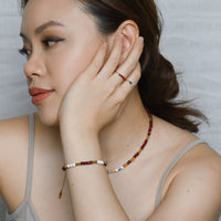Jovie Adjustable Ring | Moonstone