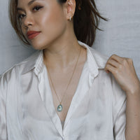 Erin 16.5 carat Aquamarine with Peridot (S925)