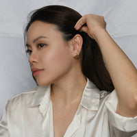 Kiera Shell Studs | Gold