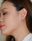Orkid Studs | Opal Gold