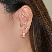 Orkid Studs | Opal Gold