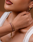 Laura Tennis Bracelet | Azure