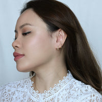 Tira Huggies | Clear Gold