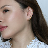 Tira Huggies | Clear Gold