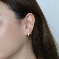 Tira Huggies | Clear Gold