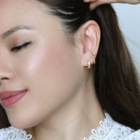 Tira Huggies | Clear Gold