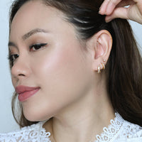 Tira Huggies | Clear Gold