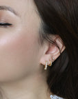 Esan Hoops | Clear Gold